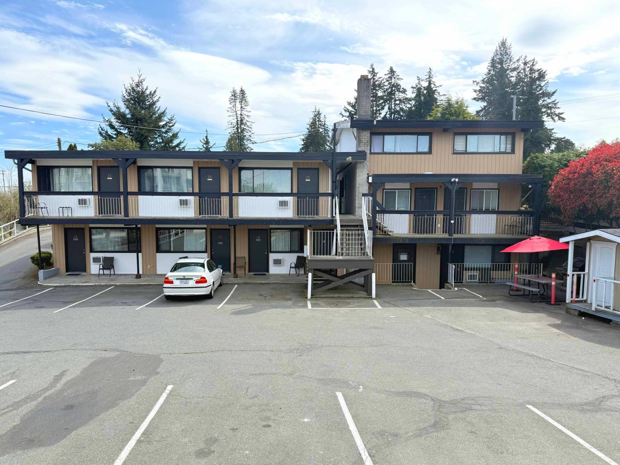 Departure Bay Motel Nanaimo Exterior foto